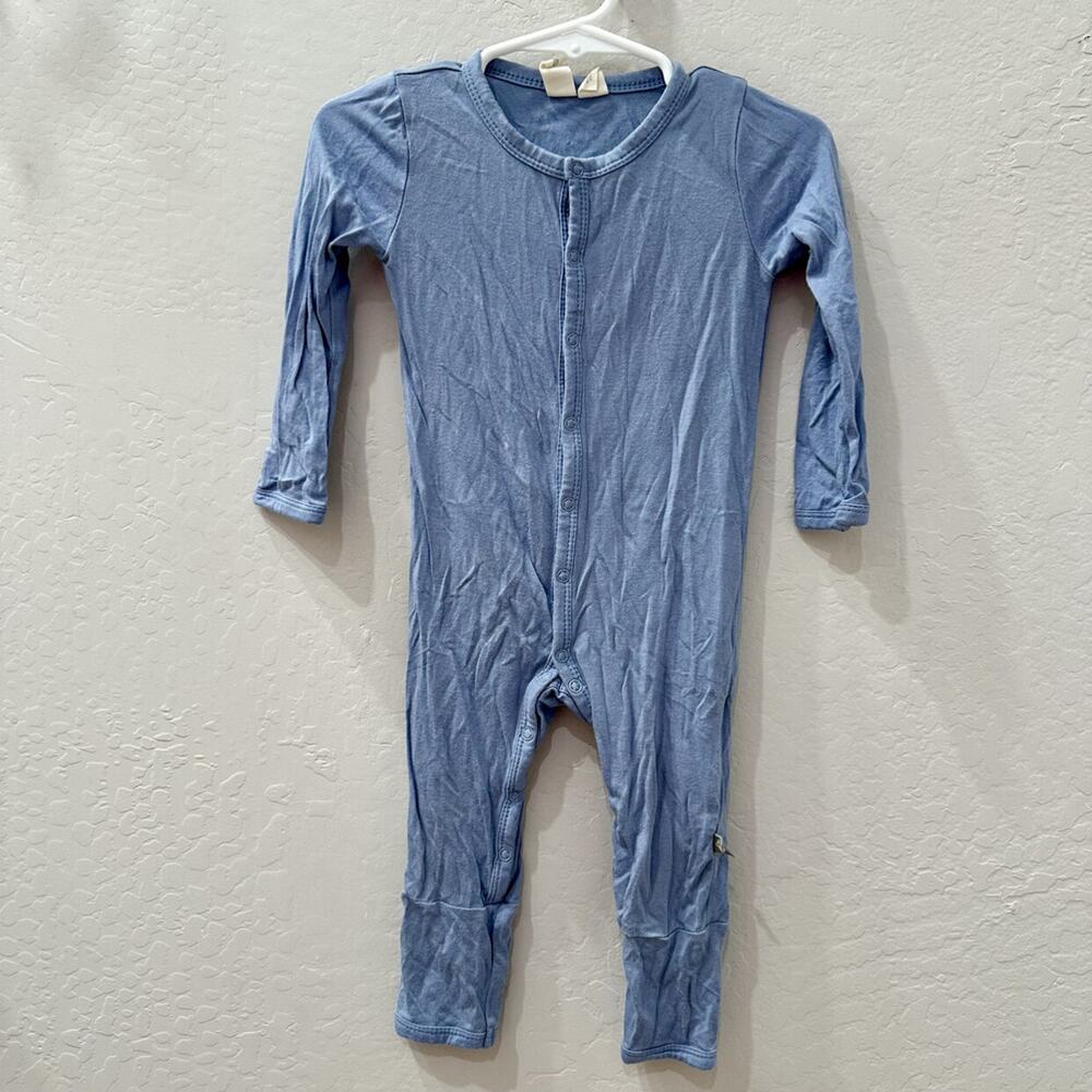 Kyte Baby Slate Snap Romper Pajamas